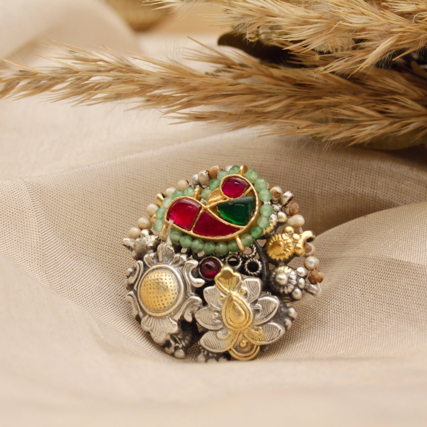 Mughal Mosaic Ring