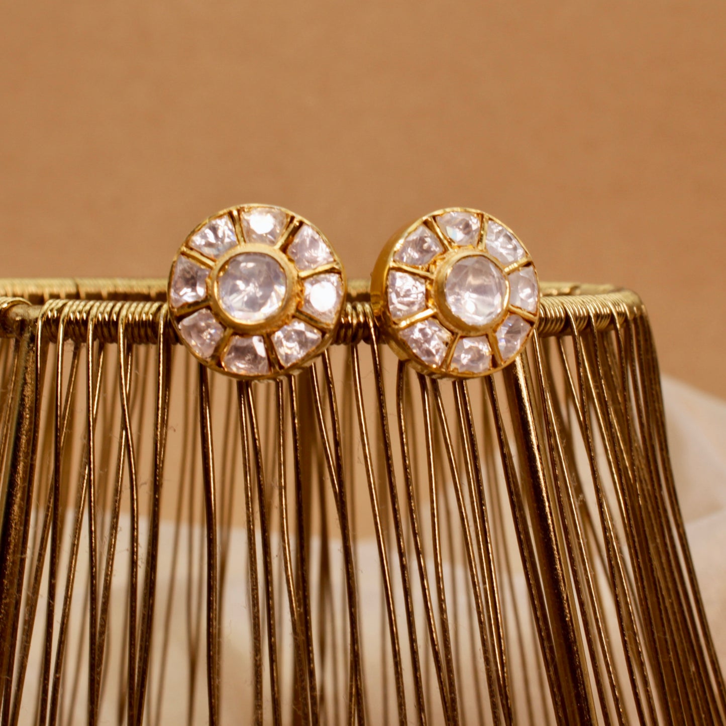 Classic Kundan Studs