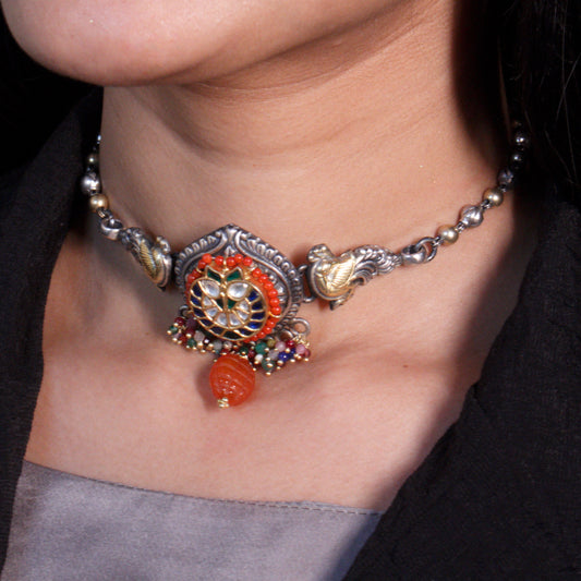 Royal Navratna Ornate Choker