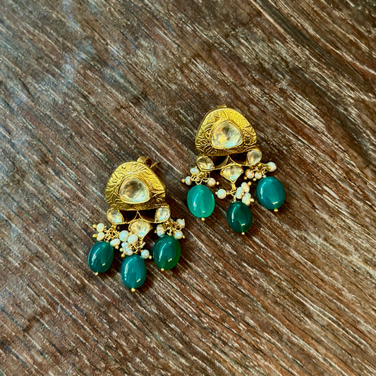 Ethereal Crystal Cascade Earrings