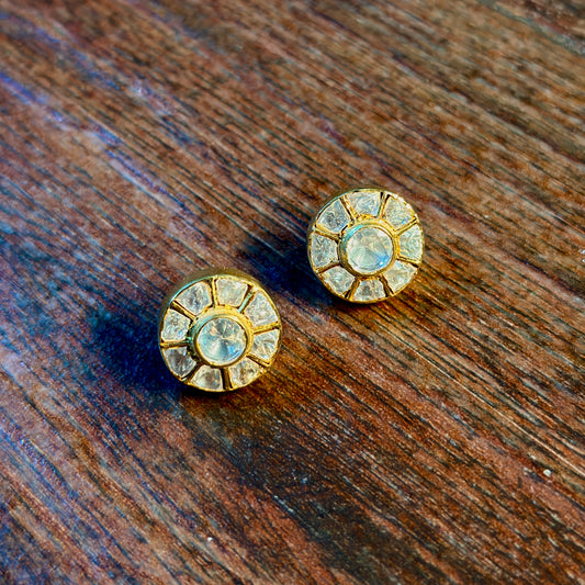 Classic Kundan Studs