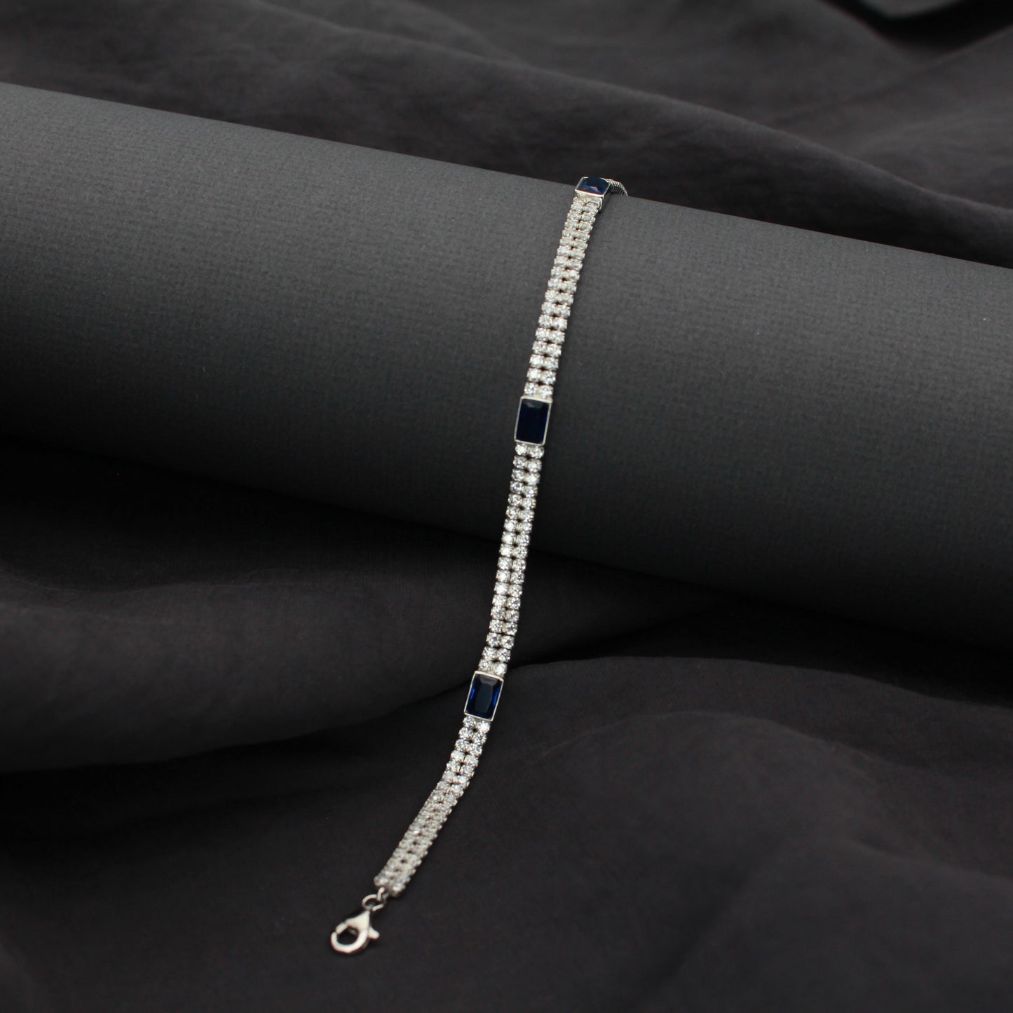 Sapphire Lattice Bracelet