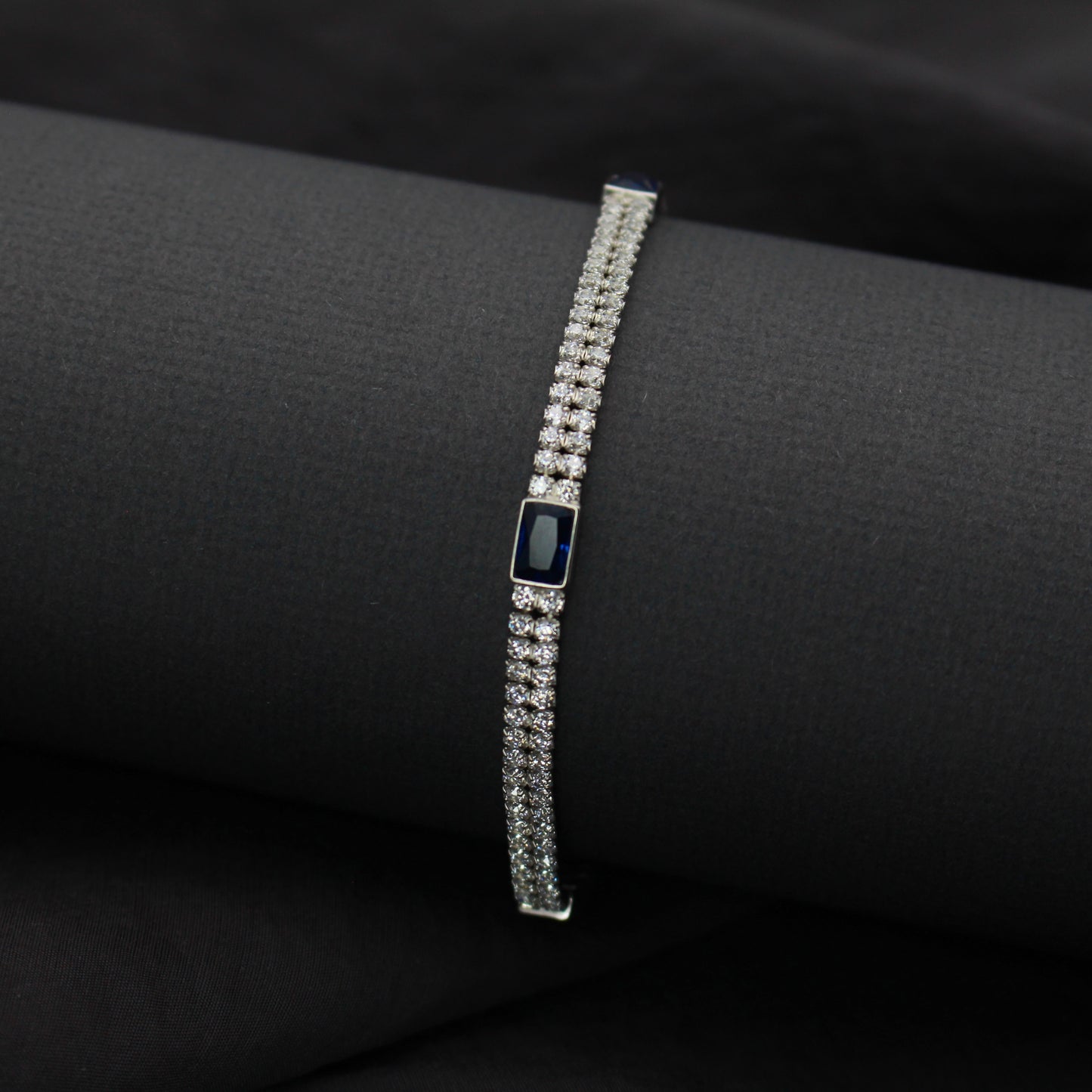 Sapphire Lattice Bracelet