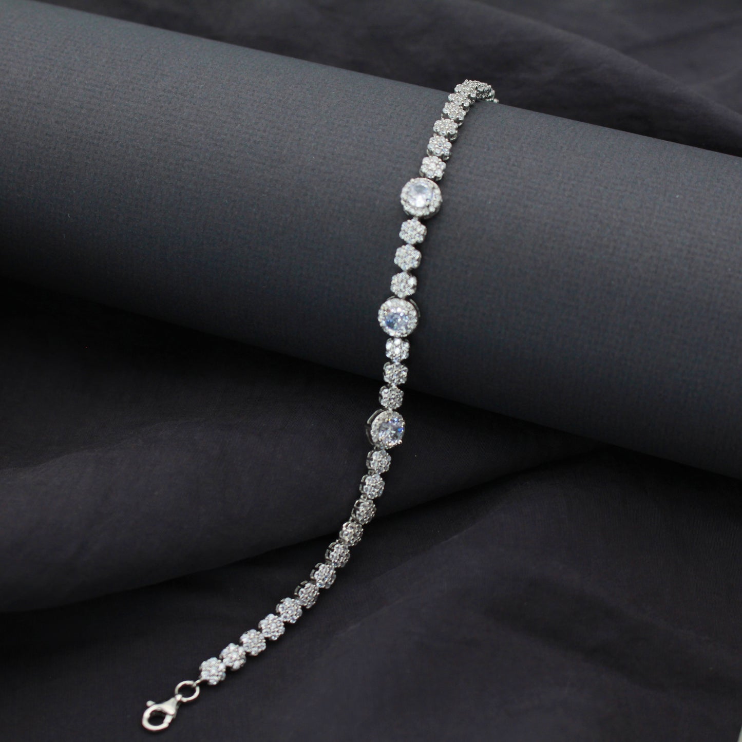 Celestial Grace Zircon Bracelet