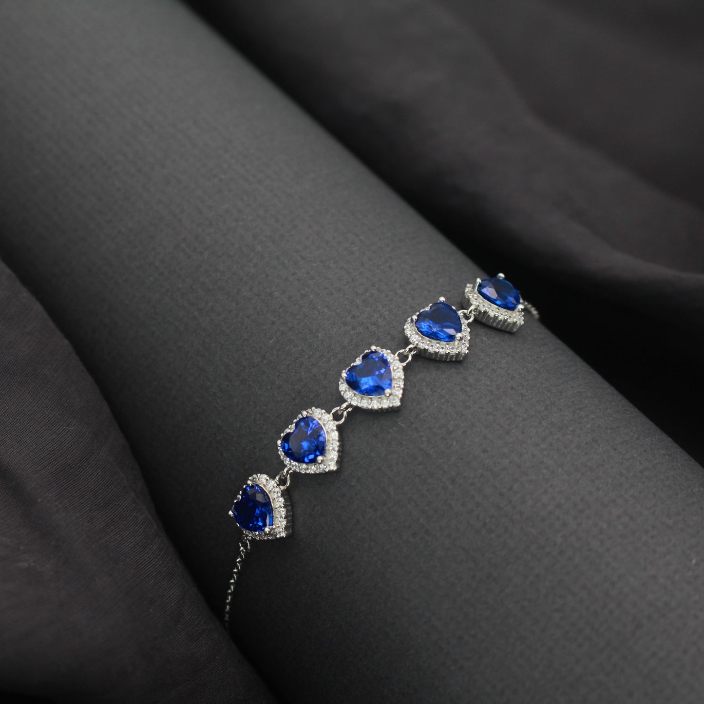 Midnight Ocean Sapphire Bracelet