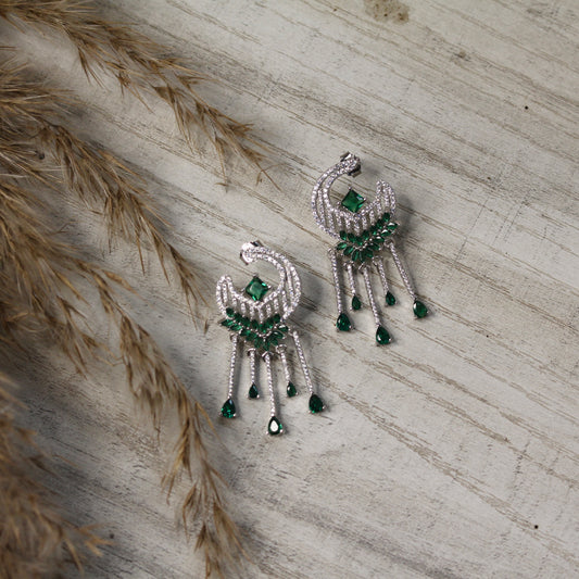 Celestial Garden Silver Earrings