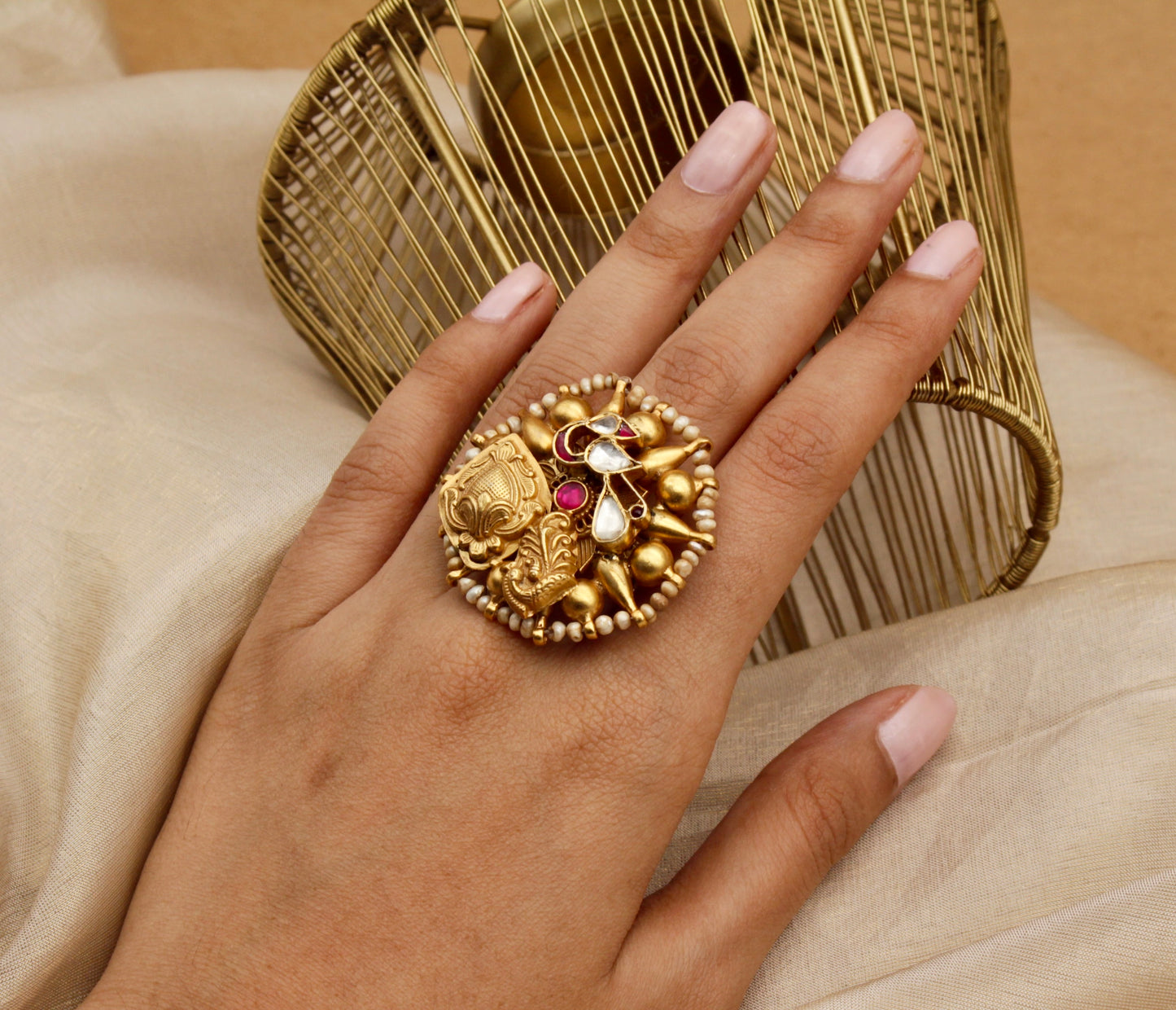 Regal Heritage Jadau Ring