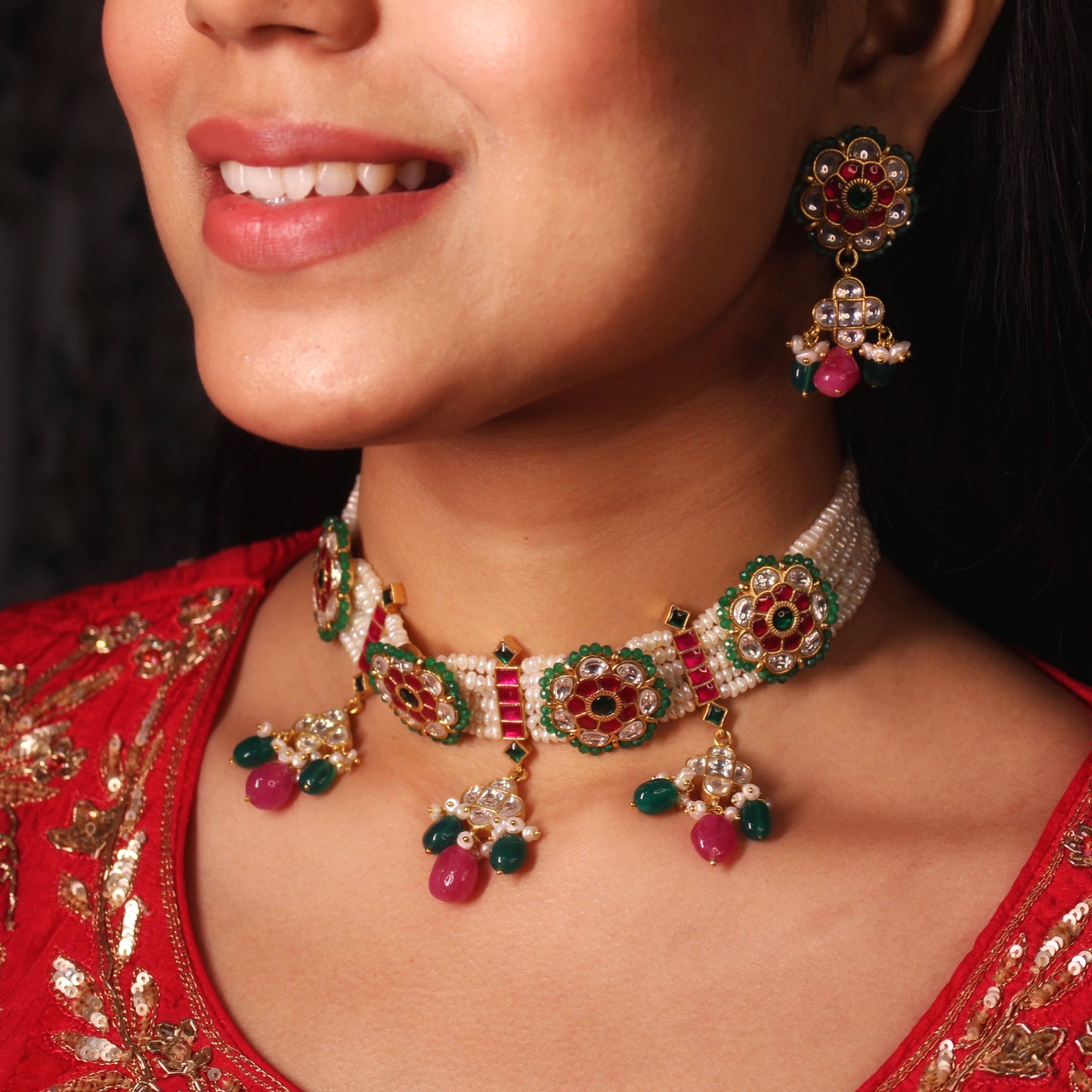 Multi Color Stone Set