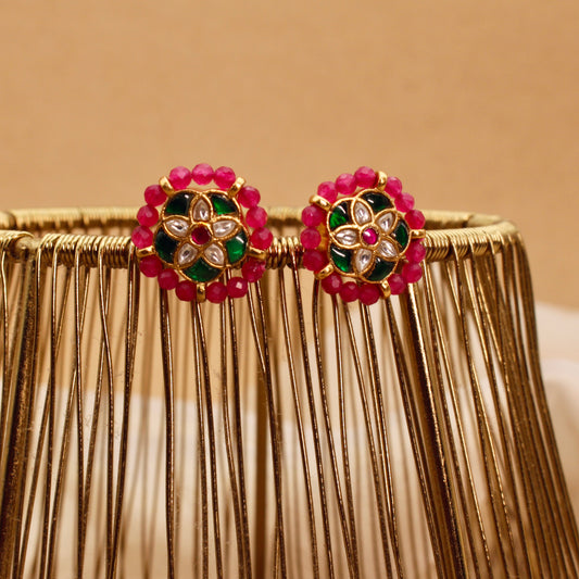 Pink Radiance Studs