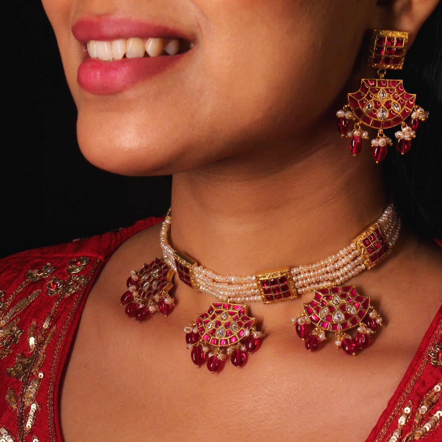Pearl and Ruby Set